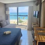 Flat No Beach Class Internacional, A Beira-Mar, Em Boa Viagem, Recife-Pe, Com Portaria E Restaurante 24H - Ideal Para Concursos, Turismo, Visto Americano E Jogos Da Serie A