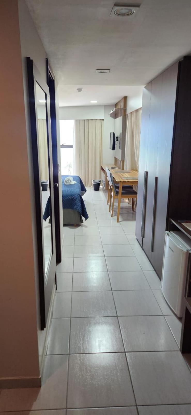 Flat No Class Internacional, A Beira-mar, Em Boa Viagem, Recife-pe, Com Portaria E Restaurante 24h - Ideal Concursos, Turismo, Visto Americano E Jogos Da Serie A Apartamento *