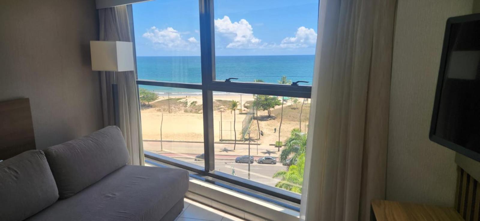 Flat No Class Internacional, A Beira-mar, Em Boa Viagem, Recife-pe, Com Portaria E Restaurante 24h - Ideal Concursos, Turismo, Visto Americano E Jogos Da Serie A